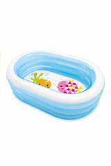 Intex Şeffaf Oval Havuz 163x107x46cm