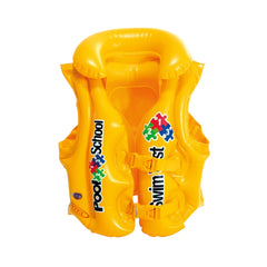 Intex Yakalı Sarı Yelek 50x47cm