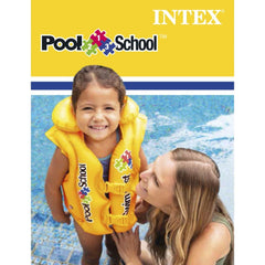 Intex Yakalı Sarı Yelek 50x47cm