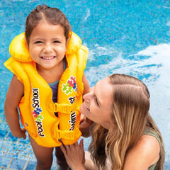 Intex Yakalı Sarı Yelek 50x47cm