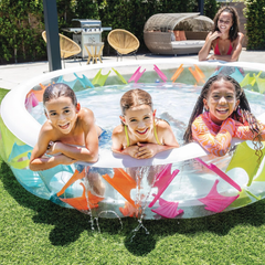 Intex Yumuşak Taban Şeffaf Havuz 229x56cm
