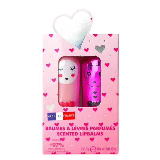 Inuwet 2’li Dudak Nemlendiricisi Seti Çilek ve Milkshake Aromalı