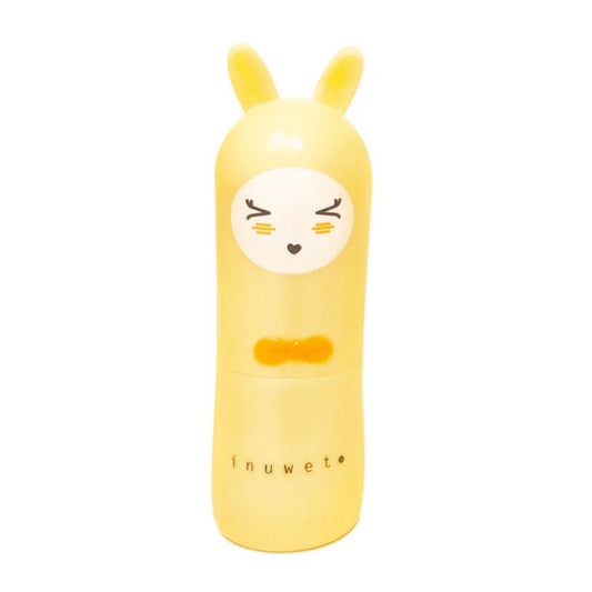 Inuwet Bunny Lip Balm Glitter Gold Pineapple