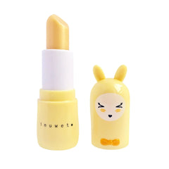 Inuwet Bunny Lip Balm Glitter Gold Pineapple