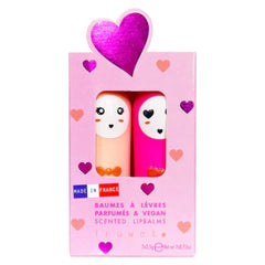 Inuwet Carla 2'li Dudak Balmı Seti Vanilya Hindistan Cevizi ve Kiraz Aromalı