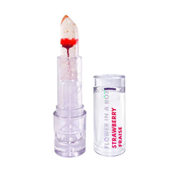 Inuwet Çiçek Detaylı Dudak Nemlendiricisi Çilek Kokulu