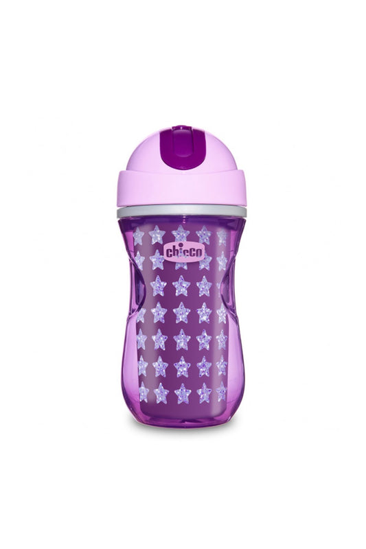 Chicco Isı Yalıtımlı Spor Bardak Pipetli Kız