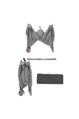 Javaju Anne Yanı ve Oyun Parkı 70*110cm Gri