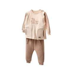 Joviel Baby Bisiklet Yaka 2'li Takım