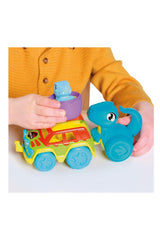 Tomy Jurassic World Dino ve Renkli Araç