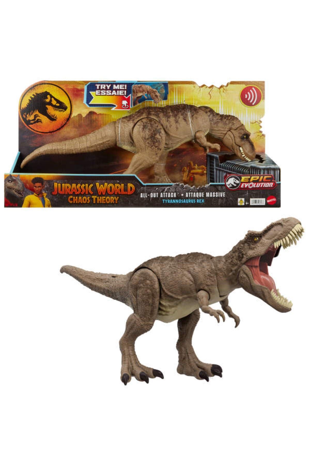 T rex jurassic world giocattolo on sale