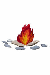 Kiddy's Teepee Kamp Ateşi