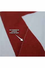 Kiddy's Teepee Mat Kırmızı Zigzag