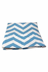 Kiddy's Teepee Mat Mavi Zigzag