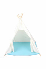 Kiddy's Teepee Süngerli Mat Turkuaz