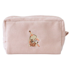 Mama Yoyo Kadife Organi̇zer Çanta Tavşan Nakışlı Pudra