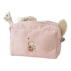 Mama Yoyo Kadife Organi̇zer Çanta Tavşan Nakışlı Pudra