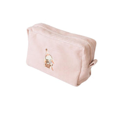 Mama Yoyo Kadife Organi̇zer Çanta Tavşan Nakışlı Pudra