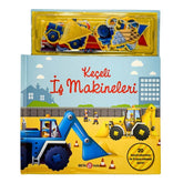 Beta Kids Keçeli İş Makineleri Yapıştırmalı Aktivite