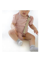 Kidful Bitkisel Boyalı Emzik Askısı Bone - Welcome Baby