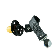 Kidful Bitkisel Boyalı Emzik Askısı Charcoal