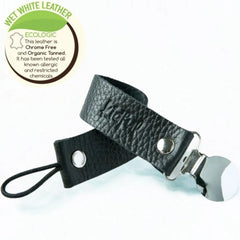 Kidful Bitkisel Boyalı Emzik Askısı Charcoal