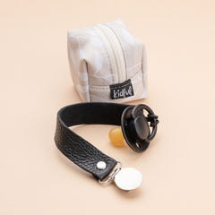 Kidful Bitkisel Boyalı Emzik Askısı Charcoal