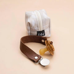 Kidful Bitkisel Boyalı Emzik Askısı GingerBread