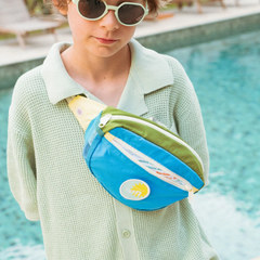 Kietla Çocuk Fanny Pack Çanta Khaki Blue