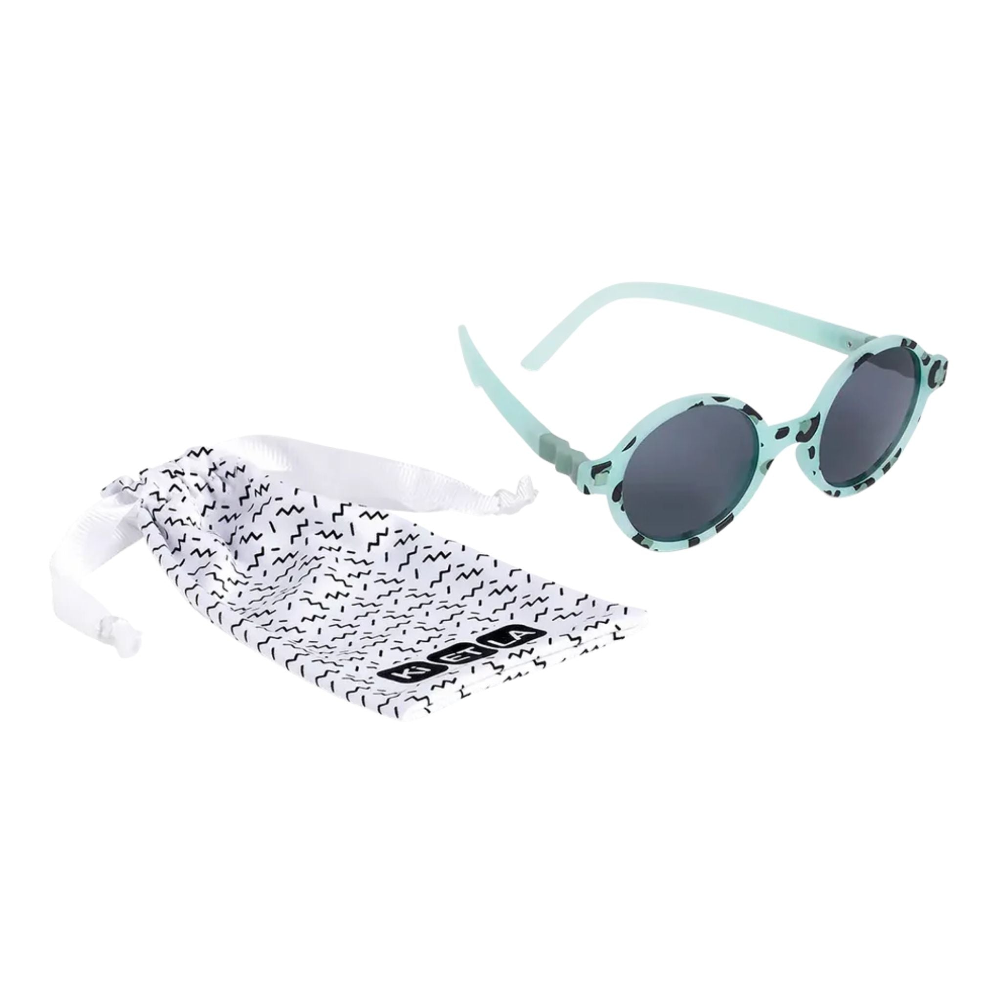 Kietla Rozz Güneş Gözlüğü 4-6 Yaş Green Leopard