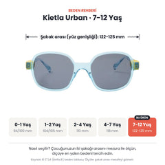 Kietla Urban Güneş Gözlüğü 7-12 Yaş Storm Yellow