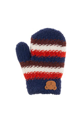 Kitti Erkek Bebek Örme Eldiven