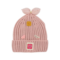 Kitti 4-8 Yaş Kulaklıklı Çocuk Bere