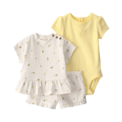 Carter’s Kız Bebek Limon Desenli Body Şort Set