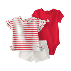Carter’s Kız Bebek Body Şort Set