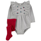 Carter's Kız Bebek Elbiseli Set