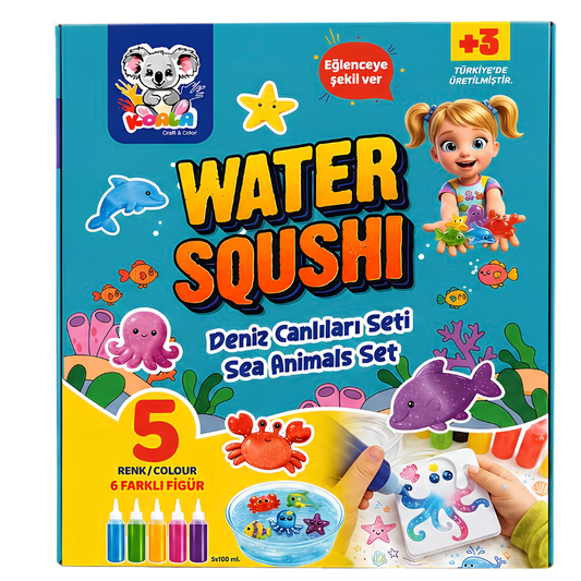 Koala Craft Water Squishi Deniz Canlıları Seti