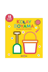 Kolay Boyama Deniz Oyuncakları Resim Kitabım