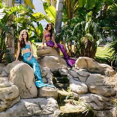 Kuaki Mermaids Deniz Kızı 2'li Takım Bikini Kostüm Seti Star 5