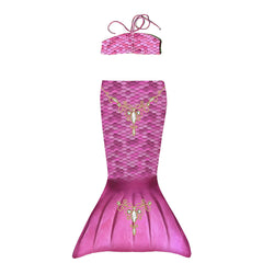 Kuaki Mermaids Deniz Kızı 2'li Takım Bikini Kostüm Seti Princess