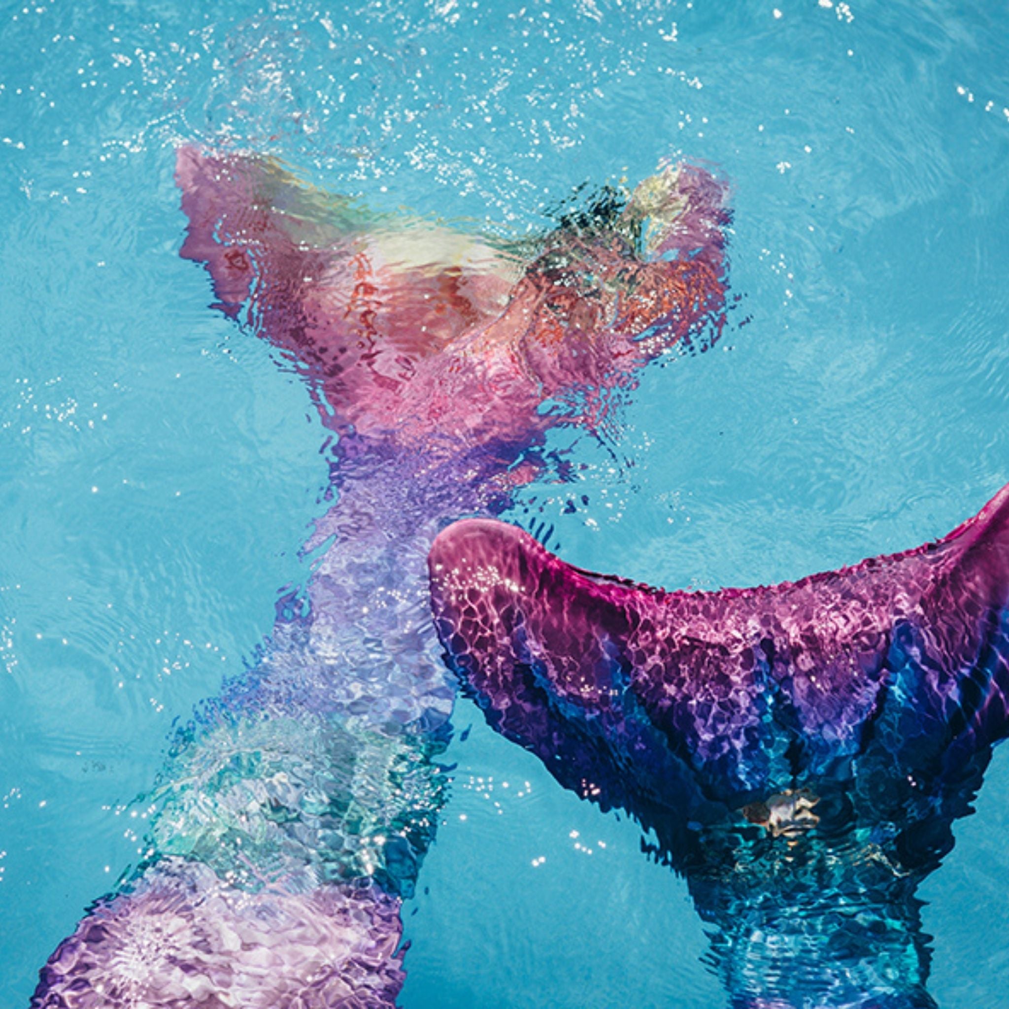 Kuaki Mermaids Deniz Kızı 4'lü Takım Bikini Kostüm Seti Star 3