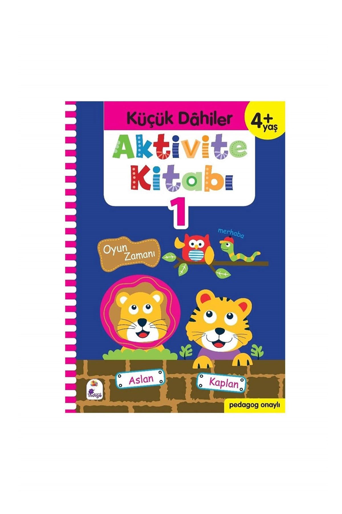 İndigo Çocuk Küçük Dahiler Aktivite Seti : 4 + Yaş ( 3 Kitap Takım )