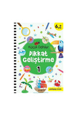 İndi̇go Çocuk Küçük Dâhiler Dikkat Geliştirme Seti (2 Kitap Takım) 6+ Yaş (Pedagog Onaylı)