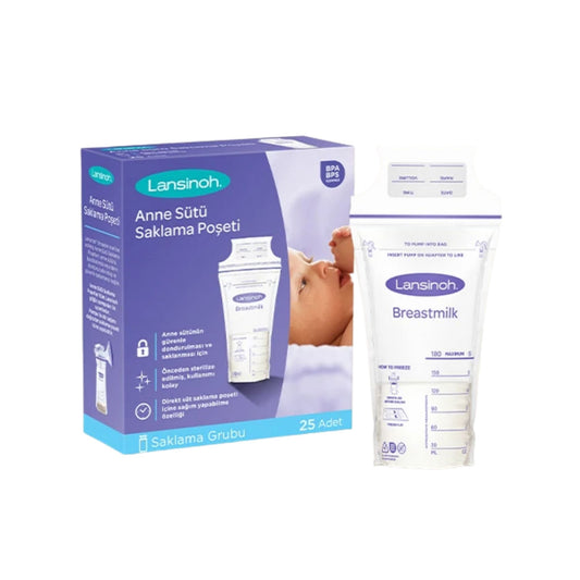 Lansinoh Anne Sütü Saklama Poşeti 25 Adet
