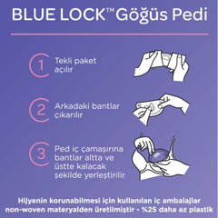 Lansinoh Blue Lock Göğüs Pedi 60 Adet