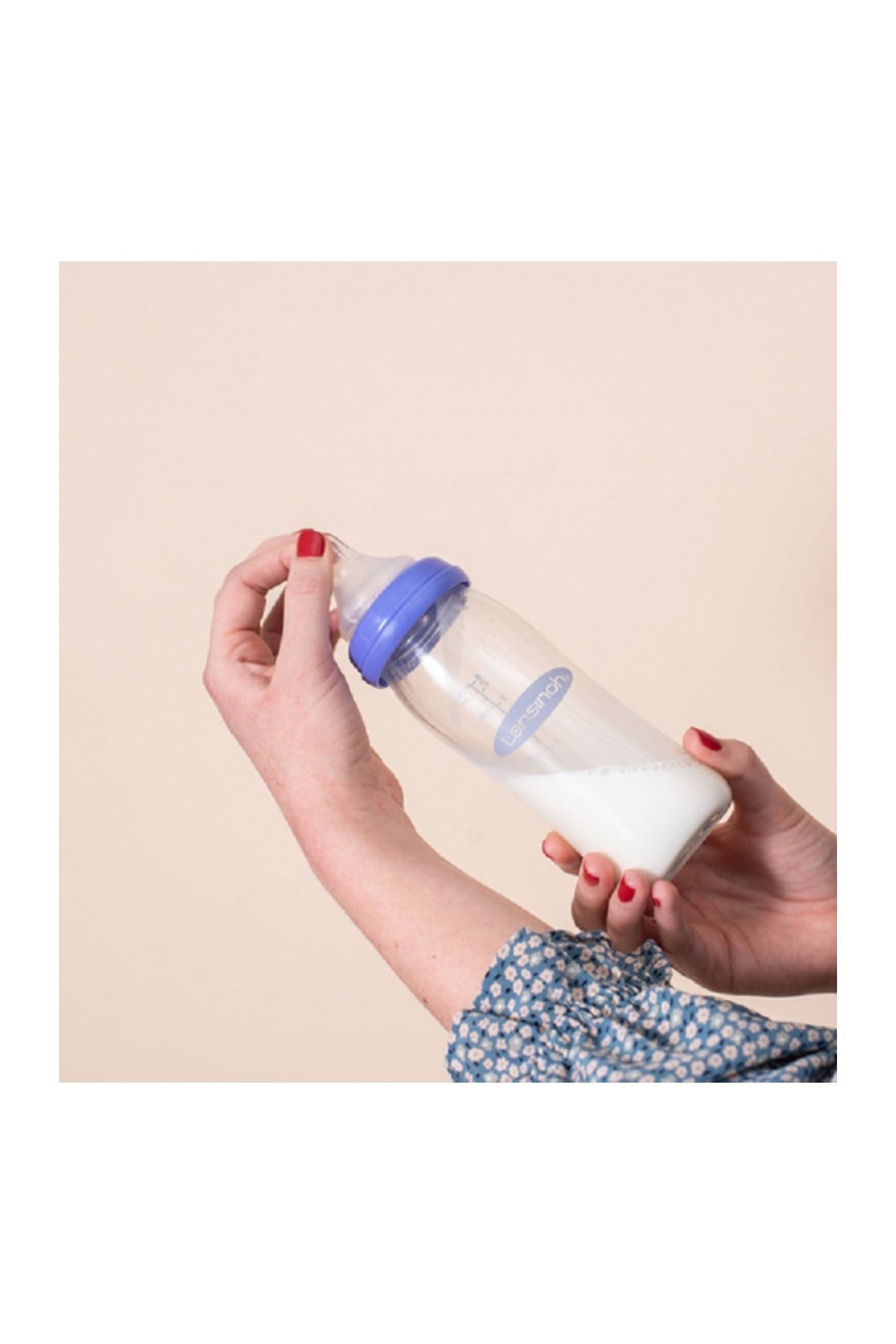 Lansinoh Natural Wave Biberon Emziği Yavaş Akışlı
