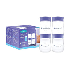 Lansinoh Süt Saklama Şişeleri 4 Adet