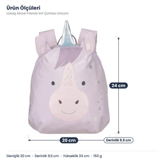 Lassig About Friends Sırt Çantası Unicorn