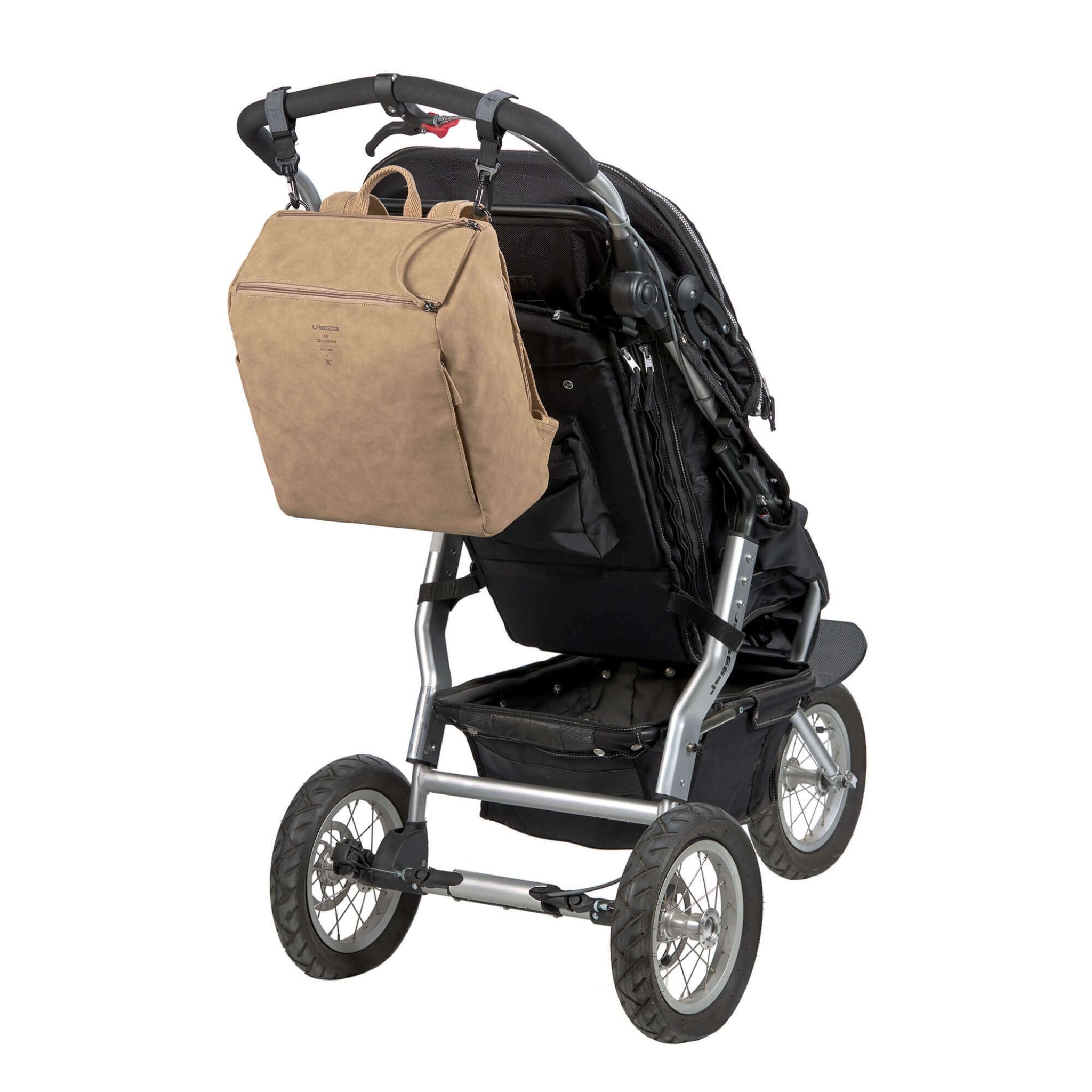 Lassig Bebek Bakım Sırt Çantası Krem 8