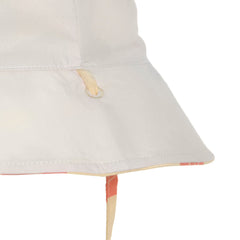 Lassig Bucket Hat Flowers UV Korumalı Şapka Vanilla